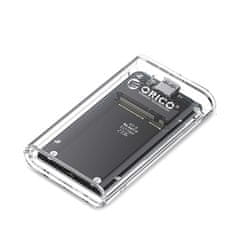 slomart Ohišje za disk Orico TC10-MS MSATA USB-C 3.2 5Gb/s - prozorno