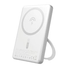 slomart Powerbank Dudao K28S 20W PD 5000mAh z MagSafe in podstavkom - srebrn