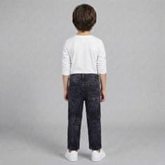 sarcia.eu Črne fantovske kavbojke, udobne hlače z šivi za fante 98