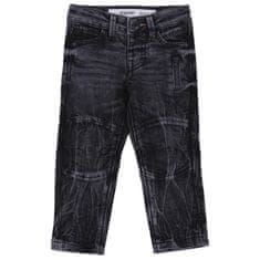 sarcia.eu Črne fantovske kavbojke, udobne hlače z šivi za fante 98