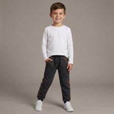 Disney STAR WARS Disney Udobne grafitne trenirke za fante, športne hlače z manšetami 110