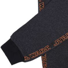 Disney STAR WARS Disney Udobne grafitne trenirke za fante, športne hlače z manšetami 110