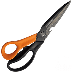 Fiskars Cuts + More večnamenske škarje črno-oranžne (1000809) titanium