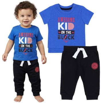 sarcia.eu Komplet trenirke za fante, bombažni komplet: hlače + majica, udoben 98