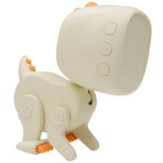sarcia.eu Mary’s Elektronska ura z zaslonom za otroke, budilka za spalnico – bež ROBO dinozaver, USB