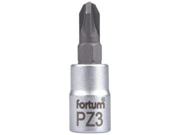 Fortum Nasadni ključ PZ, 1/4', PZ3, D 37 mm, CrV/S2, 4701823