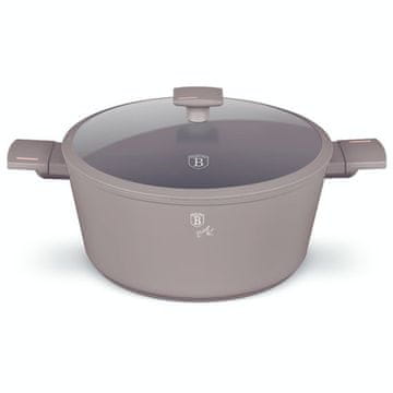 Berlingerhaus Lonec s titanovo prevleko in pokrovom BH-8101 24 cm Taupe Collection
