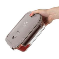 Berlingerhaus Posoda za hrano s pokrovom BH-8938 glass set 5 pcs Taupe Collection