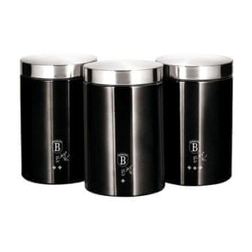 Berlingerhaus Posoda za hrano BH-6296 Set of 3 Royal Black Collection