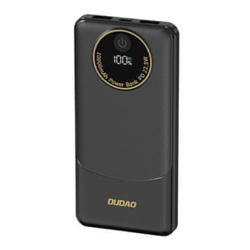 slomart Powerbank Dudao K12 10000mAh PD22.5W USB-A, USB-C - črn