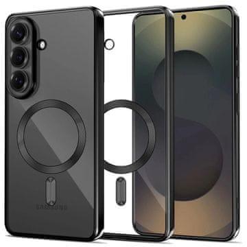 slomart Etui Tech-Protect MagFlex za Samsung Galaxy S26+ - prozorno-črno