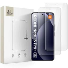 slomart Kaljeno steklo Tech-Protect Glass UV+ 2-Pack za Xiaomi Redmi Note 15 Pro+ 5G