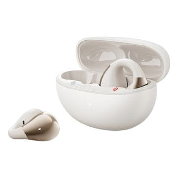 slomart Slušalke OWS QCY Crossky C30 s sponko IPX4 Bluetooth 5.4 - bele