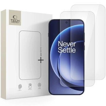 slomart Kaljeno steklo Tech-Protect Glass Fit+ 2-pack za OnePlus 15