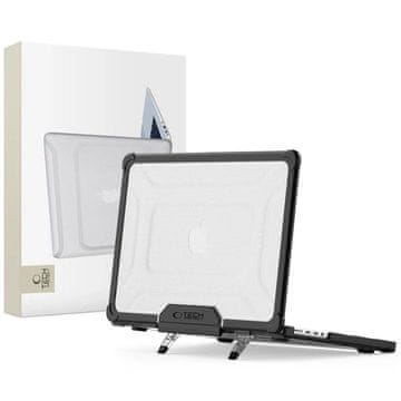 slomart Etui Tech-Protect SmartShell Pro za Macbook Pro 14 M1 / M2 / M3 / M4 / M5 2021-2025 - črno-prozorno