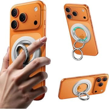 slomart Nosilec ESR Magnetic HaloLock MagSafe za telefon - bel