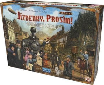 Vstopnice, prosim! Legacy: Legends of the West - strateška igra