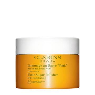 Clarins Piling za telo z eteričnimi olji Tonic Sugar Polisher 250 g
