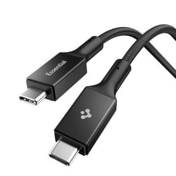 Spigen Kabel Spigen Essential EB10015CC USB-C / USB-C 100W 150cm - črn