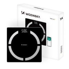 WOZINSKY Kopalniška tehtnica Wozinsky WIWL-30 pametna Bluetooth - črna