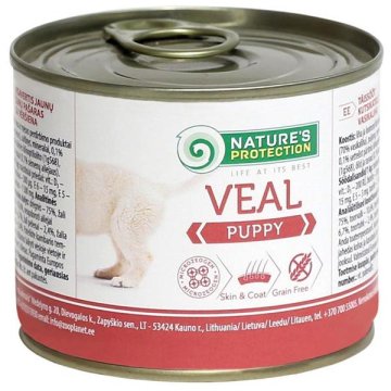 Nature's Protection Dog Cons. Teletina za mladiče 200 g
