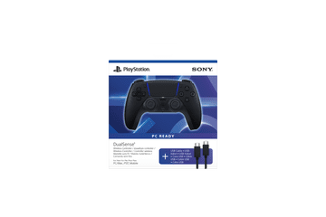 Sony PS5 DualSense Midnight Black brezžični kontroler + USB-C kabel