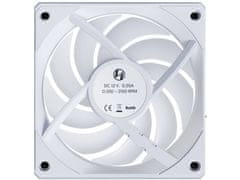 Lian Li Uni Fan CL Wireless ventilator za ohišje, PWM 120mm, 3 Pack+kontroler, ARGB, bel (12RCL1W3W)