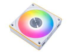 Lian Li Uni Fan CL Wireless ventilator za ohišje, PWM 120mm, 3 Pack+kontroler, ARGB, bel (12RCL1W3W)