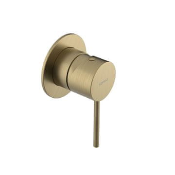 SAPHO ULTRAMIX Vgradna Tuš Armatura, 1 Izhod, Mat Zlata