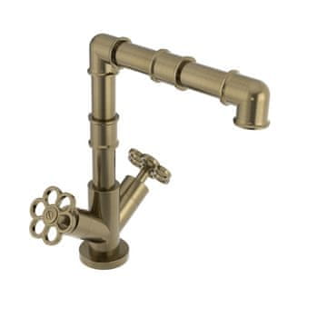 SAPHO AVENUE Elegantna Kuhinjska Pipa v Bronasti Barvi