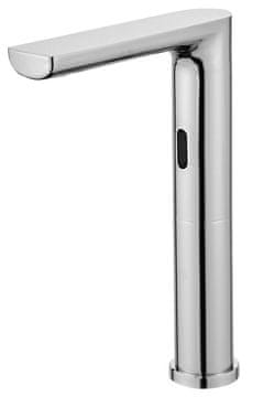 SAPHO Samostoječa senzorijska pipa 6V DC iz nerjavečega jekla - Mat finish