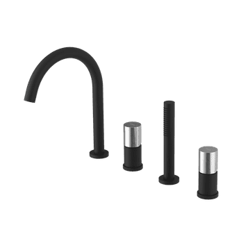 SAPHO ULTRATAP Črna/Chrom Kadna Armatura s Elegantnim Dizajnom