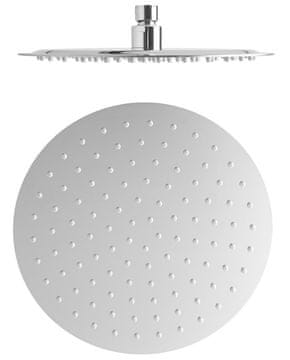 SAPHO NADGLAVNA PRHA RAINFALL, NERJAVEČE JEKLO, 250MM, VISOK SIJAJ