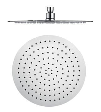 SAPHO SLIM Eleganten Krom Glavnik za Prho 300mm - Narejen iz Nerjavečega Jekla