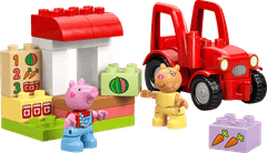 LEGO DUPLO Peppa Pig 10468 Traktor in tržnica