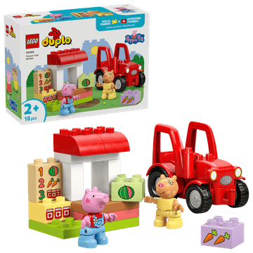 LEGO DUPLO Peppa Pig 10468 Traktor in tržnica