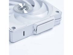 Lian Li UNI FAN CL Wireless ventilator za ohišje, PWM 120mm, 3 Pack + kontroler, ARGB, bel (12CL1W3W)