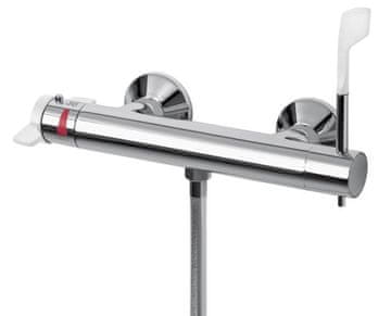 SAPHO NAPREDNA STENSKA TERMOSTATSKA BATERIJA LEA Z MEDICINSKO ROČICO, CHROM SAPHO