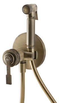 SAPHO VERSI vgradni bidetni mešalnik s prho, bronza
