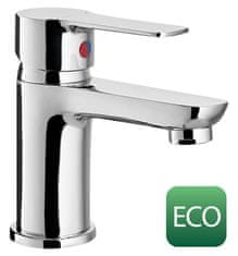 Bruckner BARON ECO vodovodna baterija za umivalnik - krom, 3,8 l/min, stojánková zasnova
