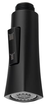 SAPHO Črna Mat Izvlečna Kuhinjska Pipa z Dvema Načinoma Pršenja