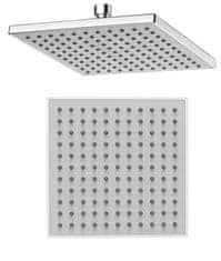 AQUALINE Kromirana stropna tuš glava, 200x200mm, ABS material