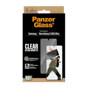 PanzerGlass zaščitno steklo Galaxy S26 Ultra, UWF (PG37869)