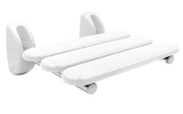 Ridder Zložljiv sedež za prho HANDICAP, 36x25 cm, bela barva