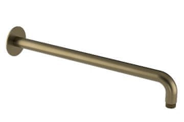 SAPHO Krožna zlata mat pršna cev 400 mm - luksuzna eleganca za vašo kopalnico