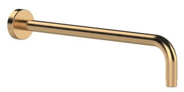 SAPHO Razkošna mat zlata okrogla prha, 400mm - Sodobni kopalniški dodatek