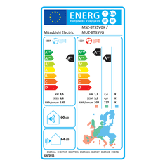 Mitsubishi Electric klimatska naprava MSZ-BT35VGK2 / MUZ-BT35VG2