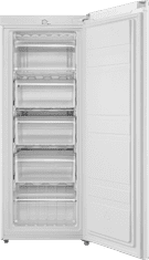 TESLA RU1600ME prostostoječa zamrzovalna omara, klasa E, bela