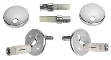 ISVEA Udobno WC sedalo s tihim zapiranjem in pritrdilnim kompletom (model: 40S30200/40D30200)