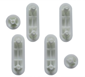 AQUALINE Kopalniški WC sedež MDF/drevo - Staro Bela Barva - Serija CROSS